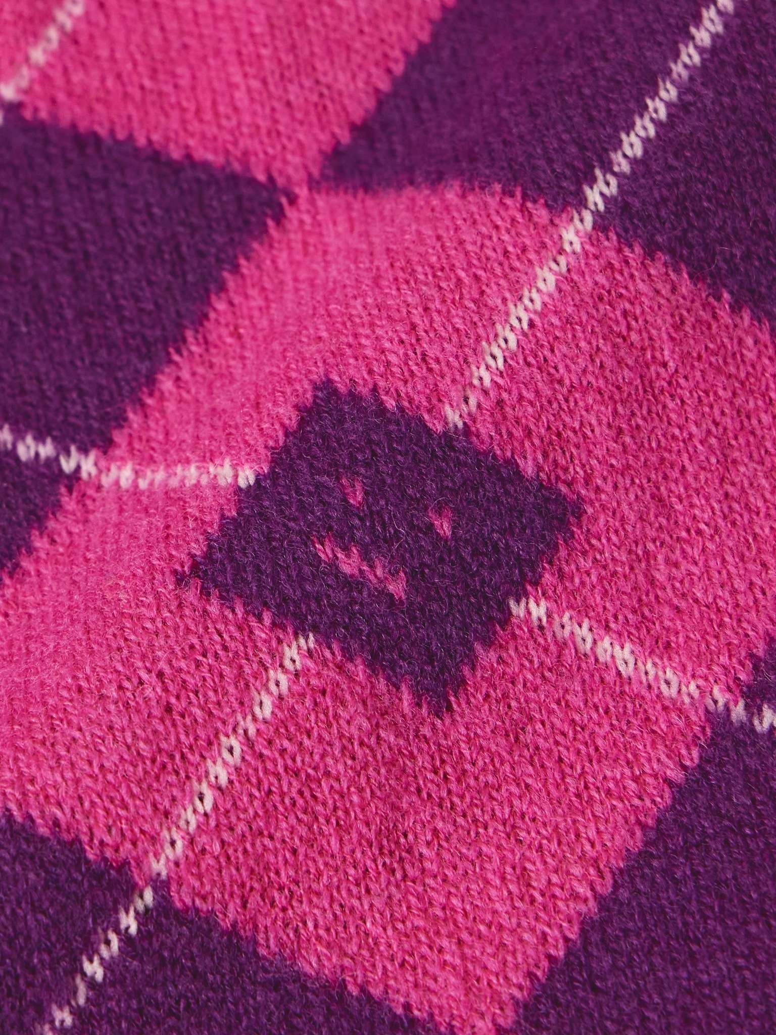 Kwanny Argyle Wool-Blend Jacquard-Knit Cardigan - 3