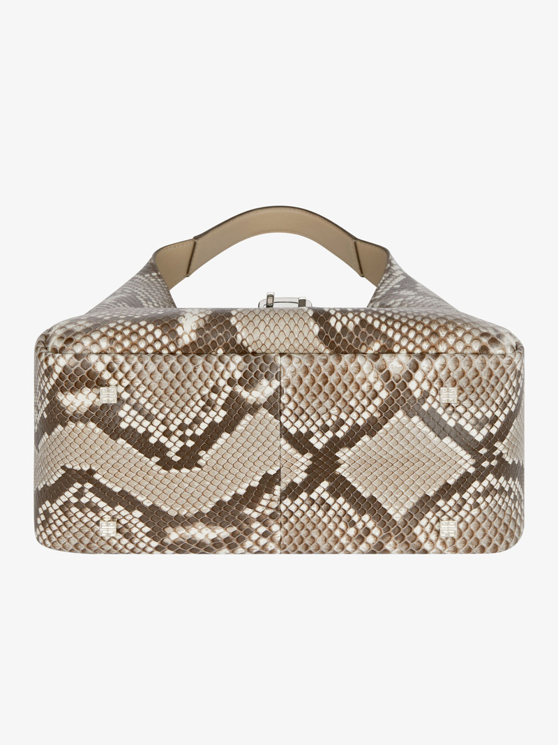 MEDIUM G-HOBO BAG IN PYTHON 5