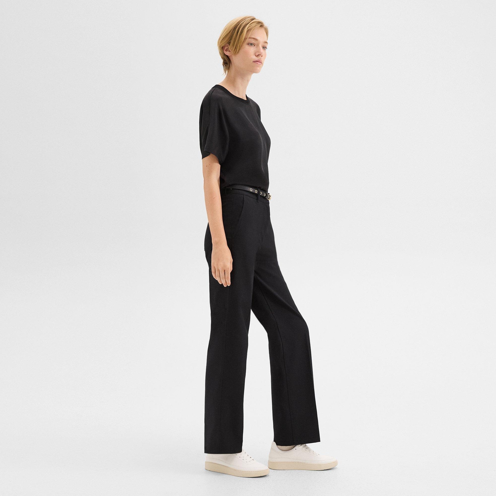 Straight Pant in Gabardine - 3