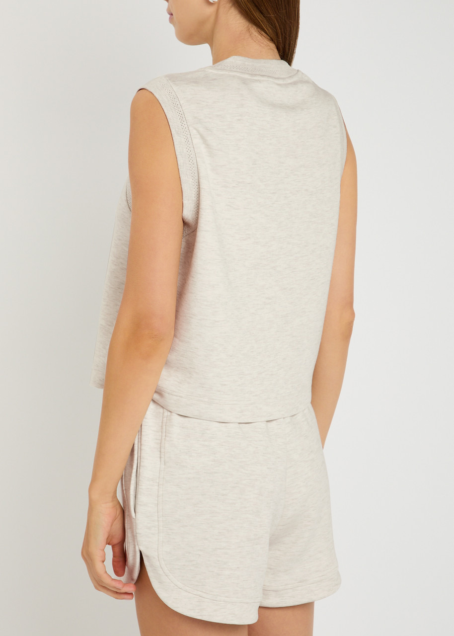 Varley Shea Crop Stretch-jersey Tank - 3