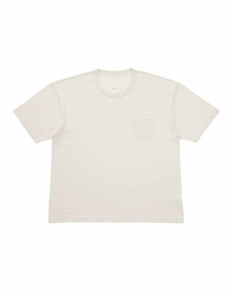 JUMBO TEE S/S DMGD (U.D.) OFF WHITE - 1