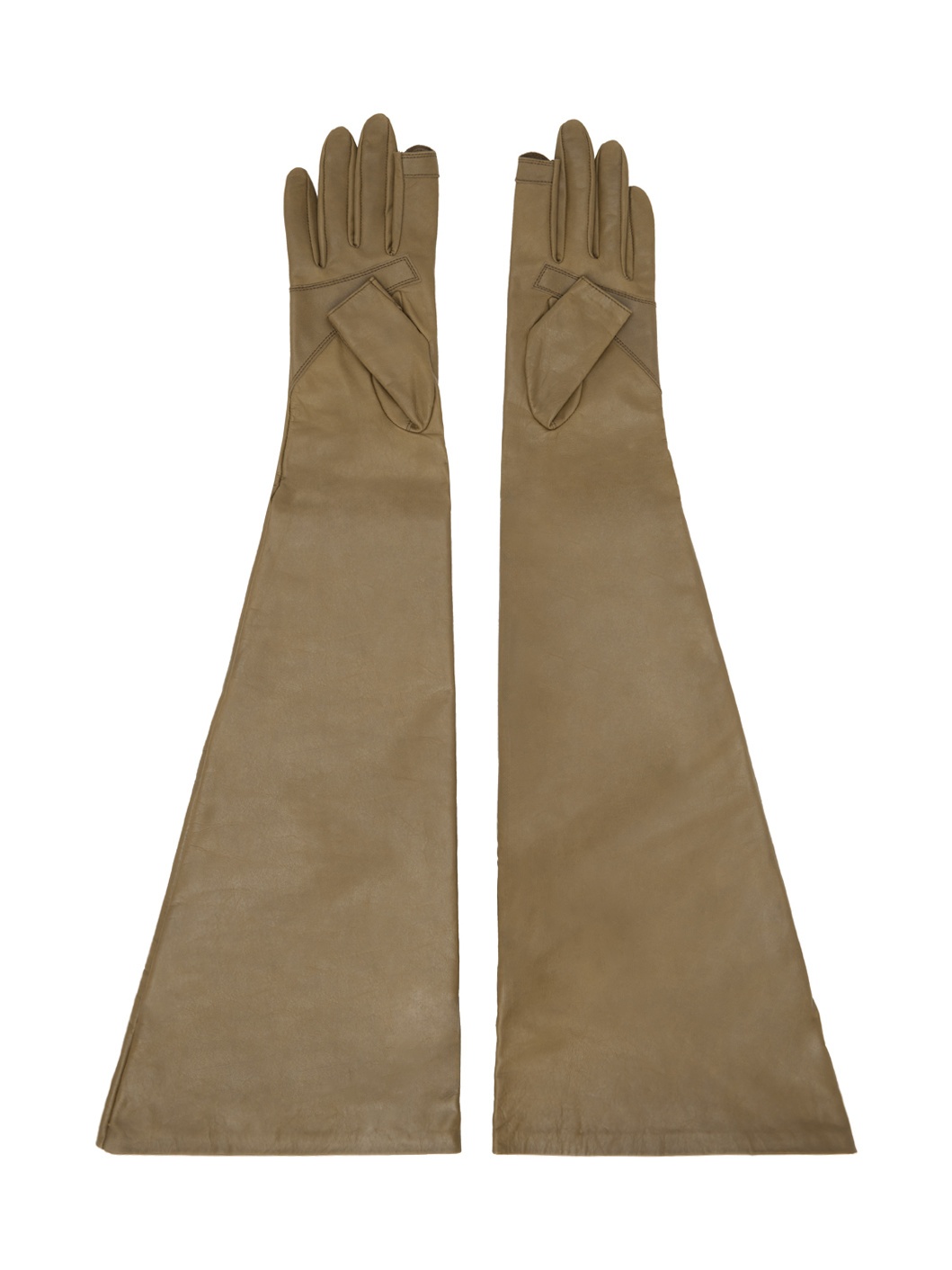 Khaki Porterville Gauntlets Gloves - 2