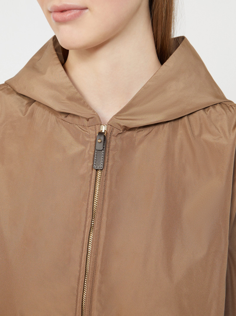PANTONE Water-repellent taffeta jacket - CAMEL 5