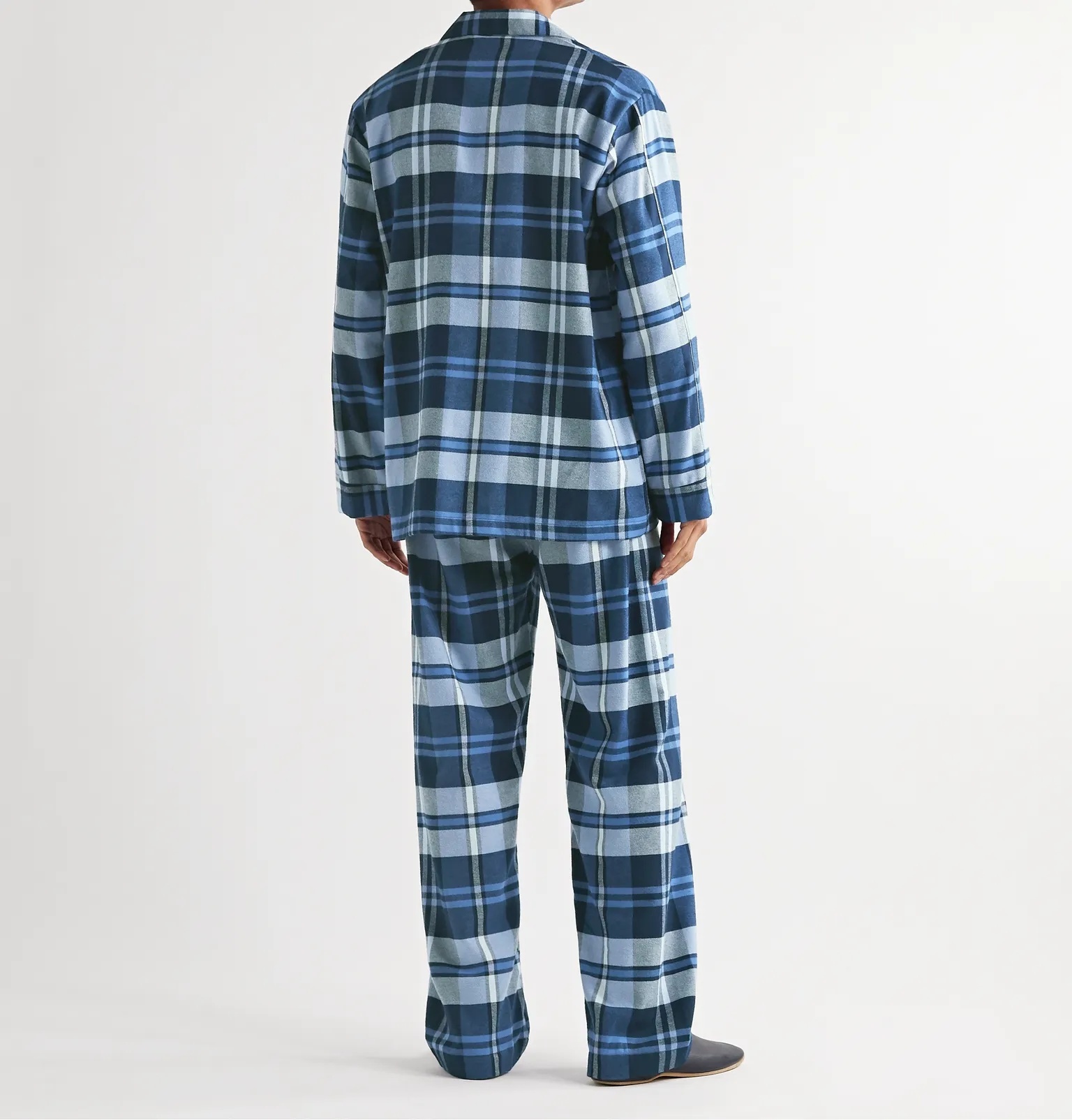 Checked Kelburn Cotton-Flannel Pyjama Set - 3