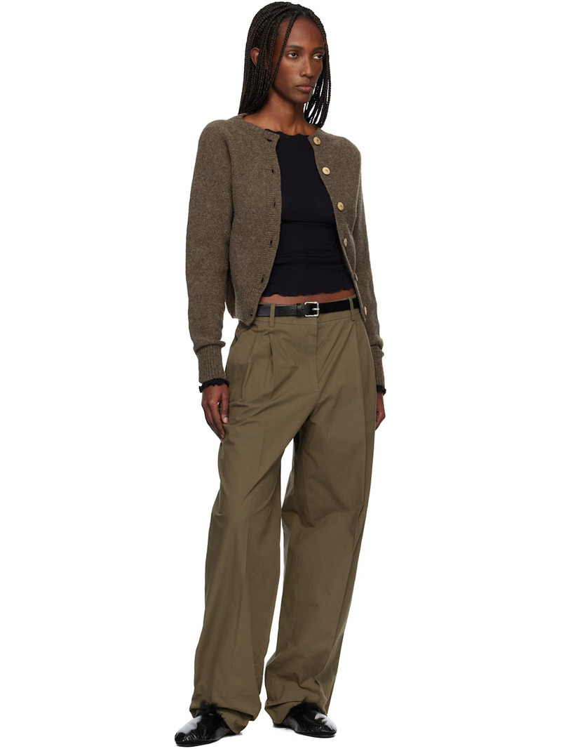 BASERANGE Brown Tier Cardigan outlook