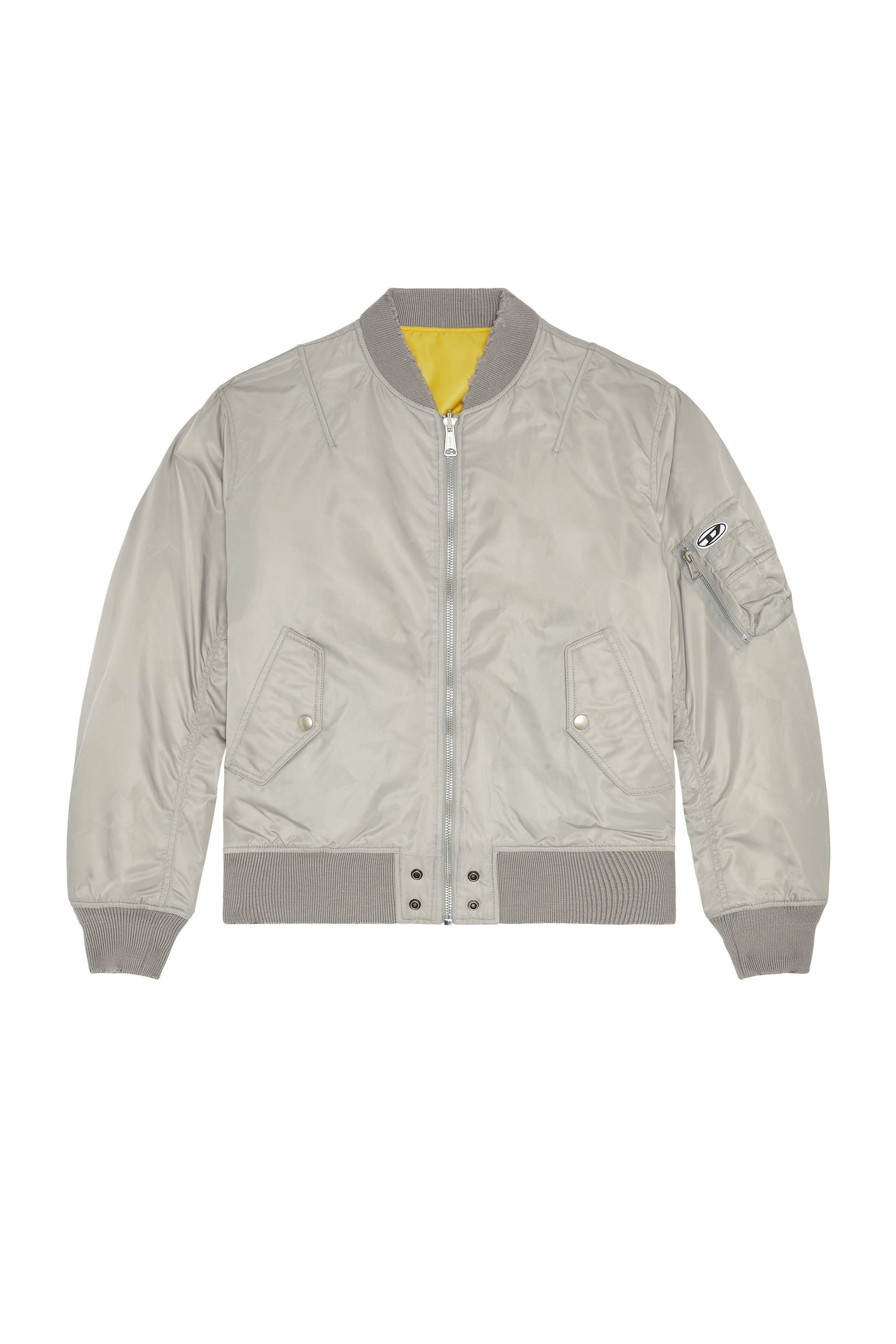 Diesel J-Fighters-NW Reversible Black/Yellow Bomber Jacket