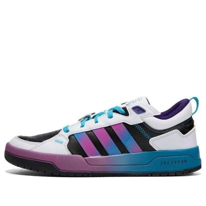 adidas neo 100DB 'White Black Blue' H03401 - 1
