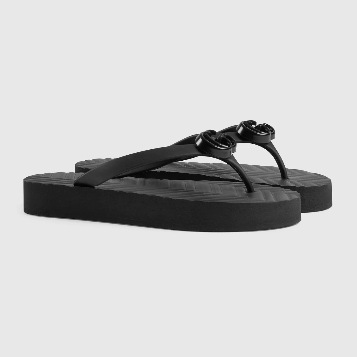 Women's chevron thong sandal - 2