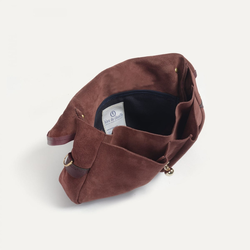 JANICE SOFT MUSETTE S BAG - RUBY BROWN 6