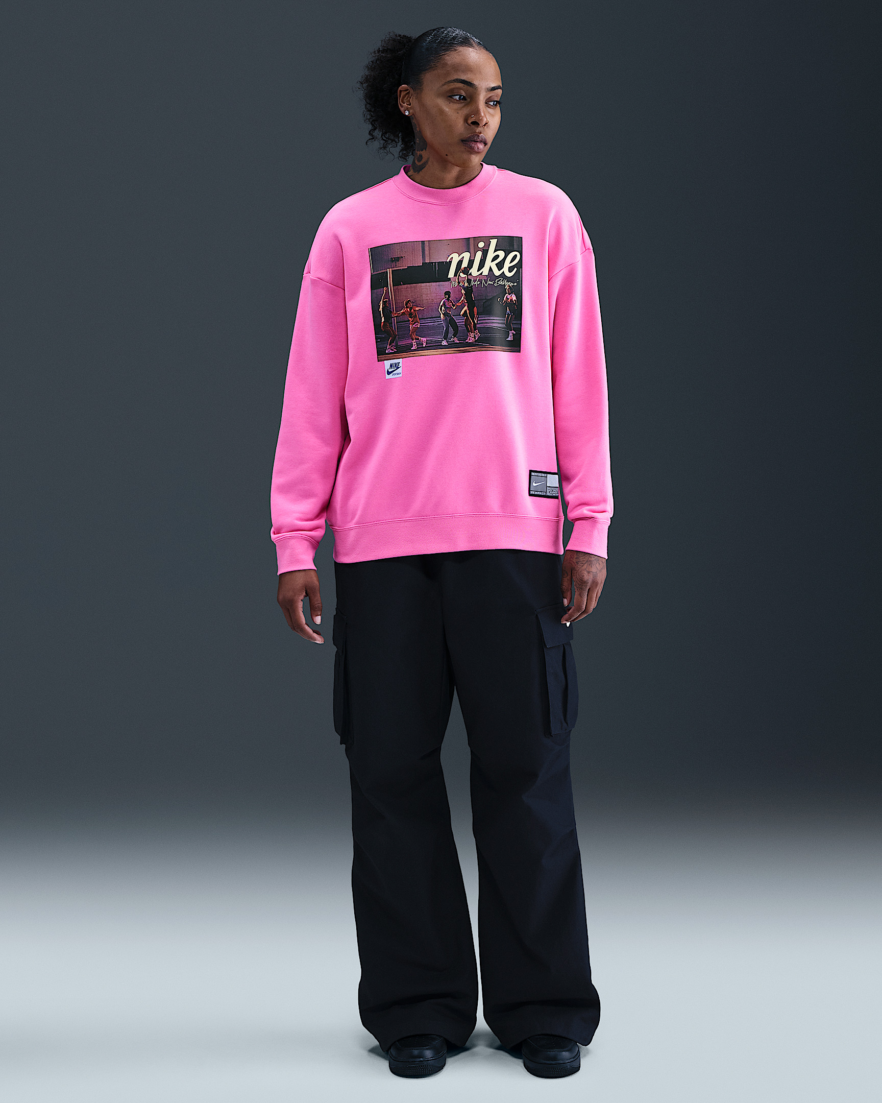 Nike Club Fleece Women's Loose Crew - 4