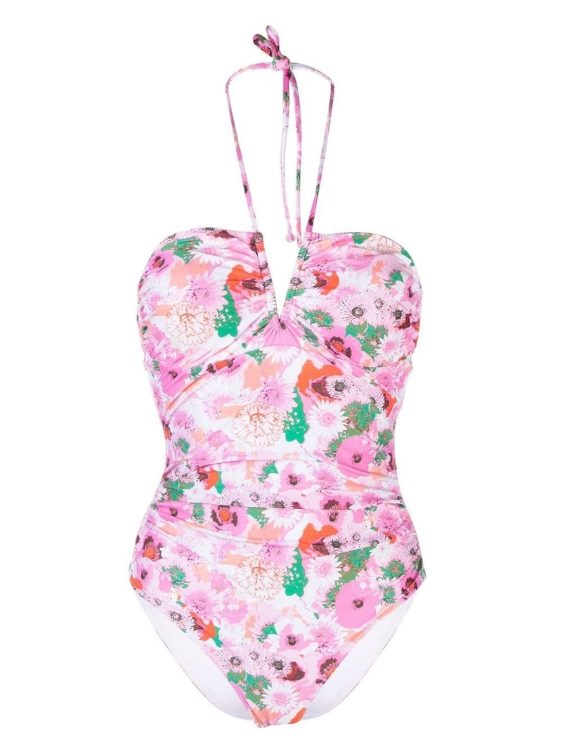 floral-print swimsuit 1