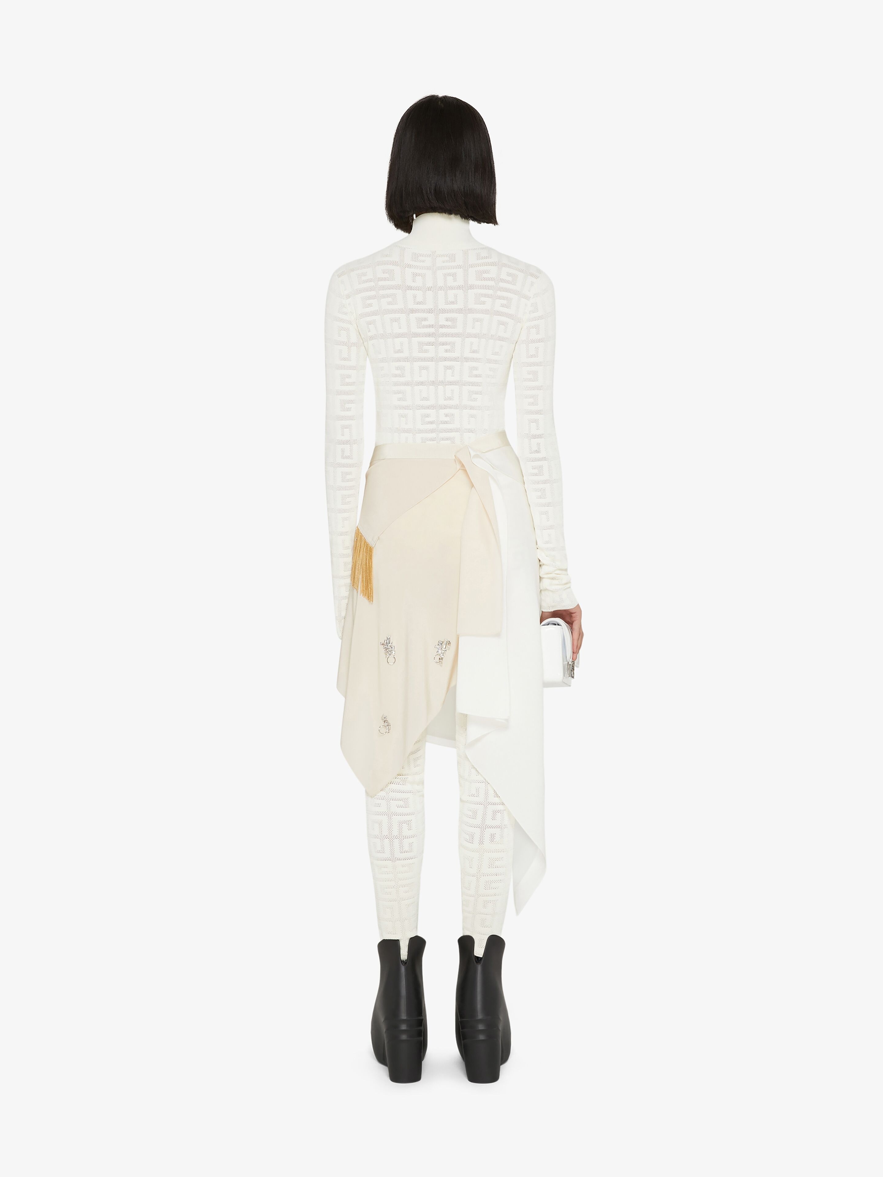 LEGGINGS IN 4G JACQUARD - 4