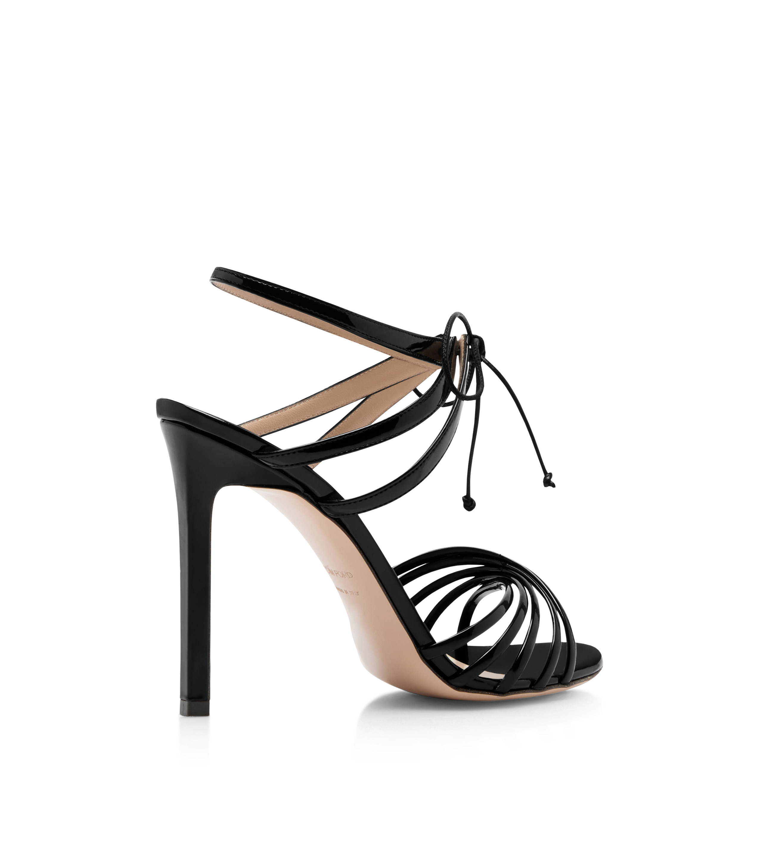 PATENT LEATHER ANGELICA SANDAL - 3