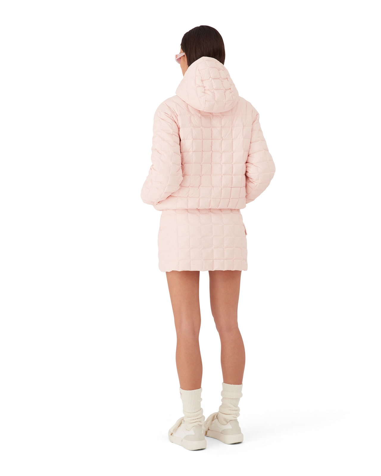 Nylon Quilted Hooded Jacket | Casablanca Paris - 5