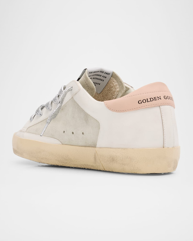 Superstar Mixed Leather Low-Top Sneakers 4