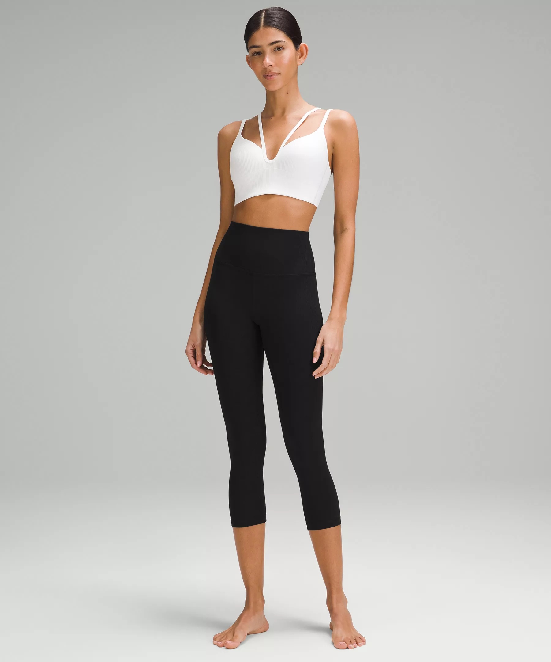 lululemon Align™ High-Rise Ribbed Crop 23" - 2