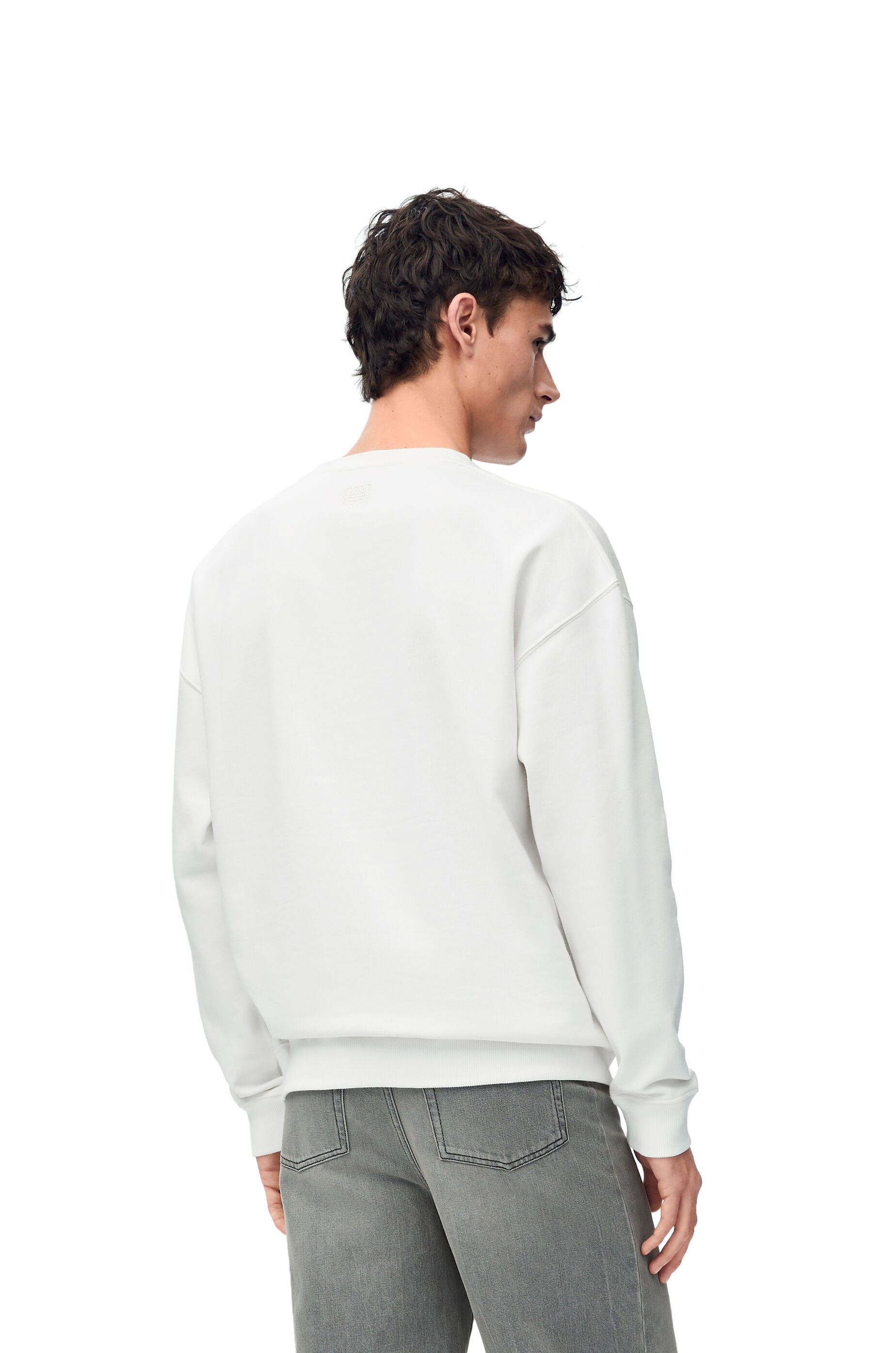 Relaxed fit sweatshirt in cotton - 5