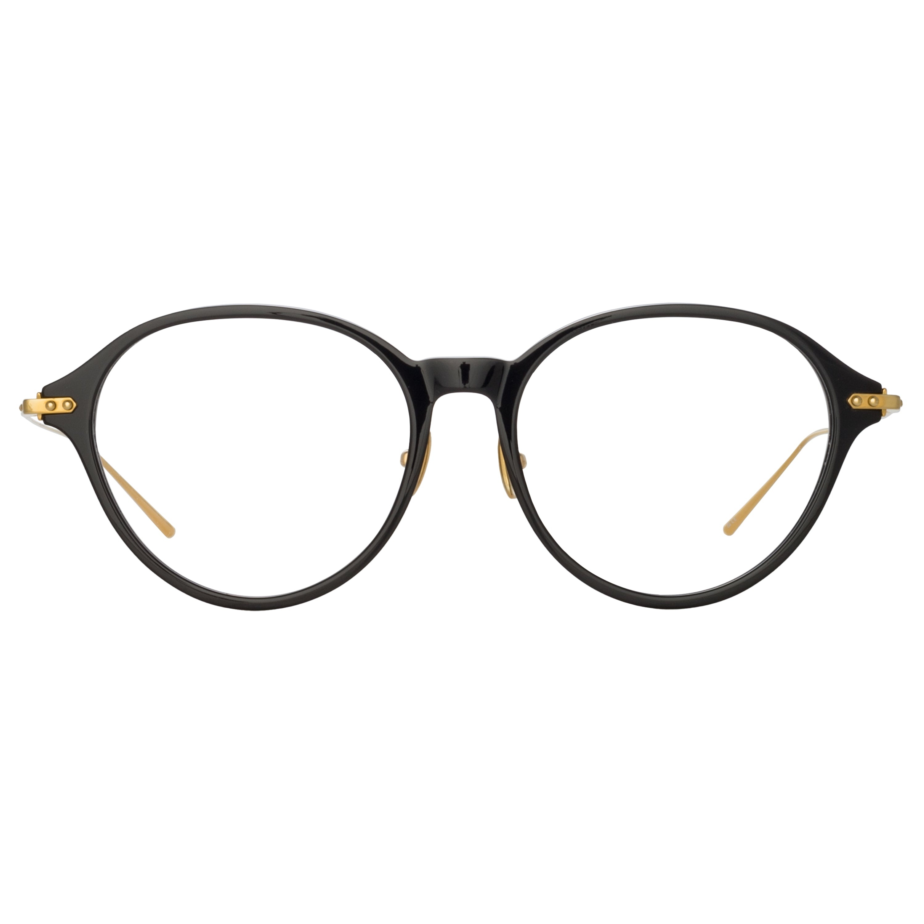 PEARCE OVAL OPTICAL FRAME IN BLACK (ASIAN FIT) - 1