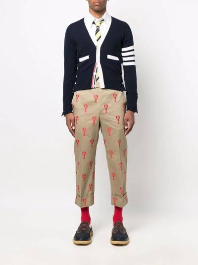 Thom Browne 4-Bar cashmere cardigan outlook