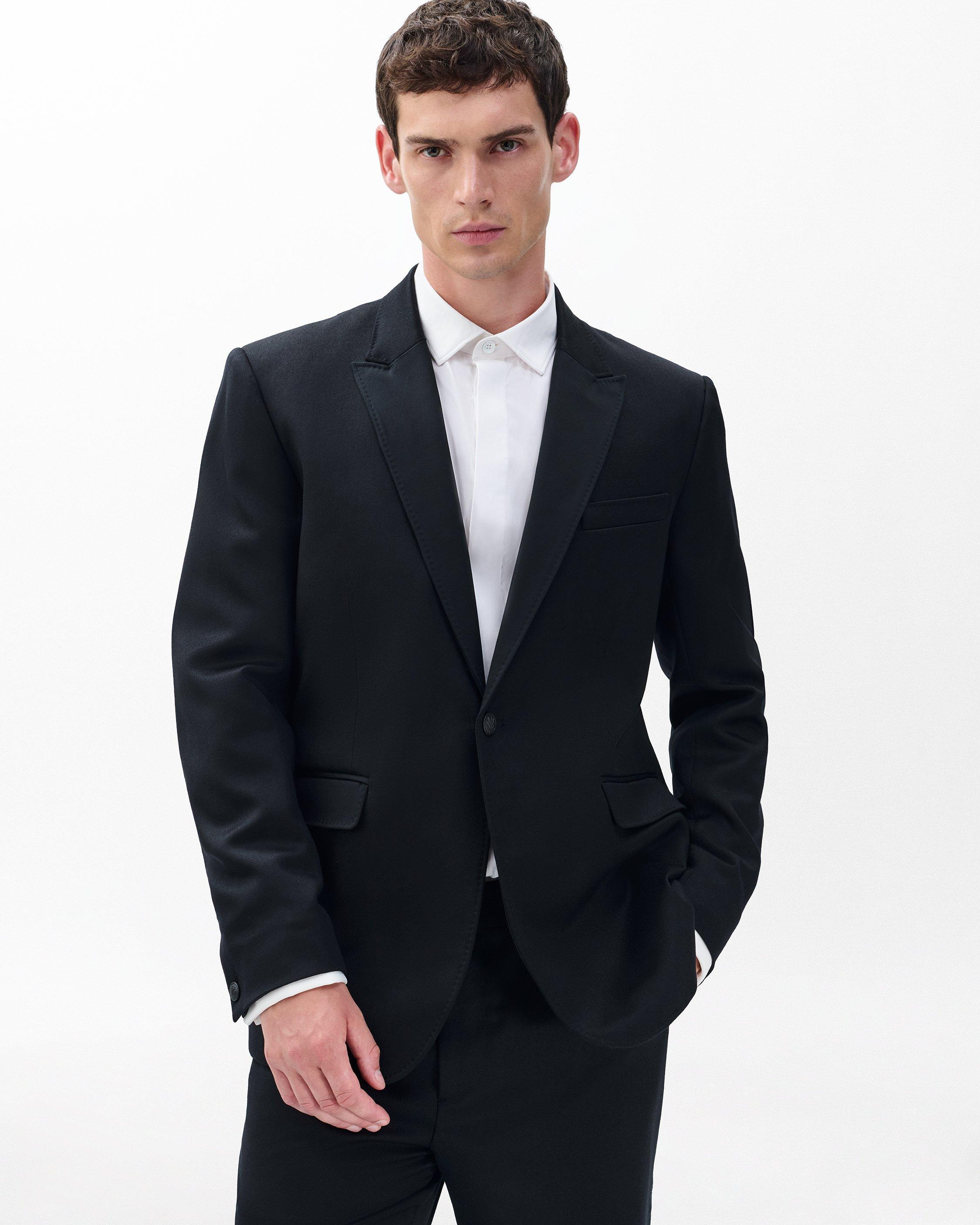 Butler British Wool Tuxedo Jacket - 2