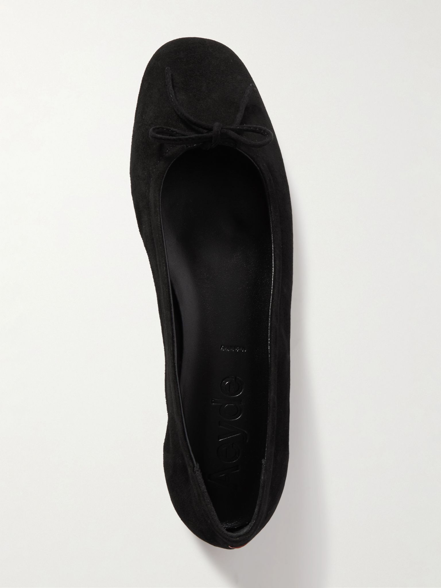 Delfina suede ballet flats Black - 5