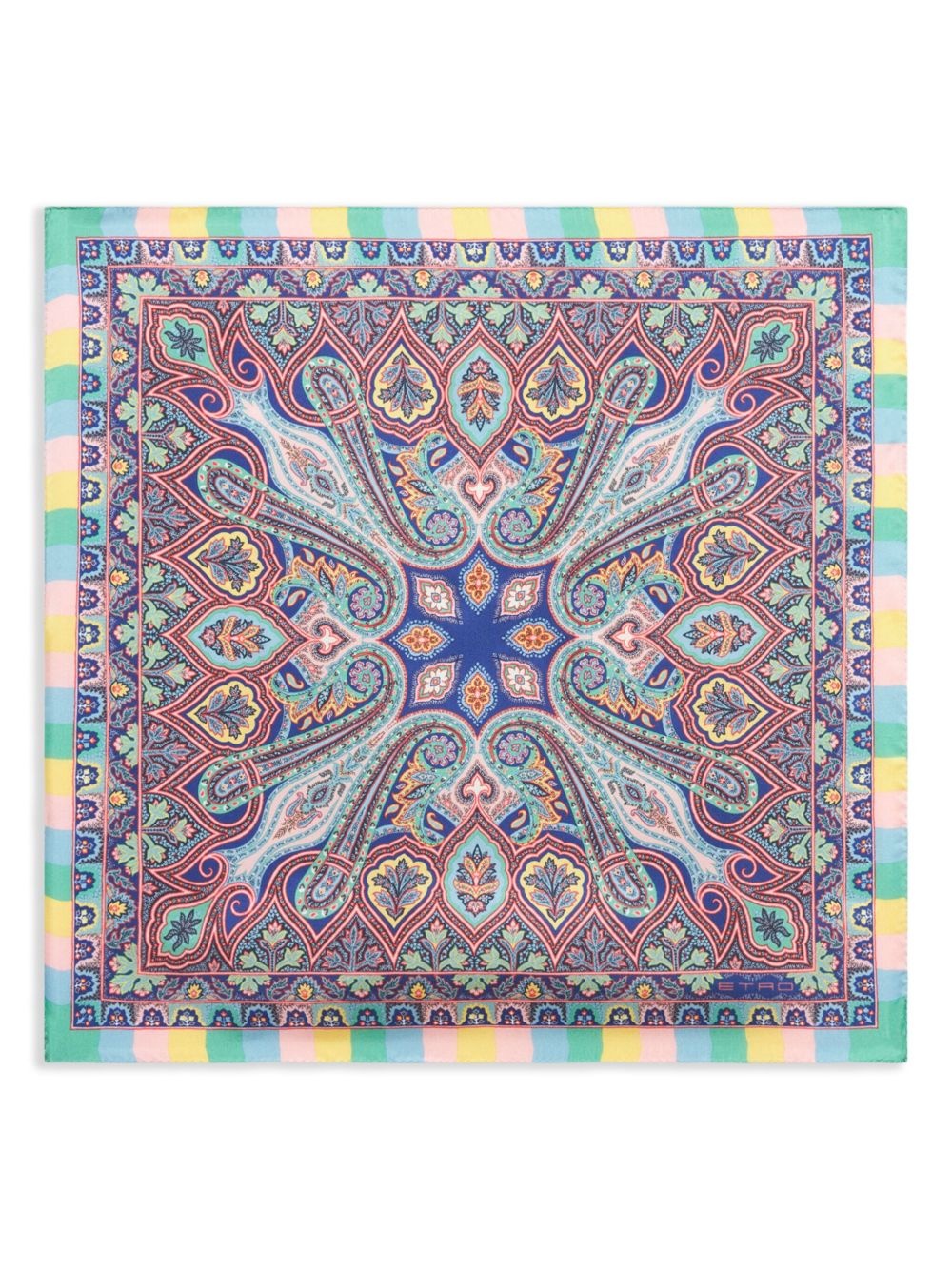 floral-print handkerchief - 1