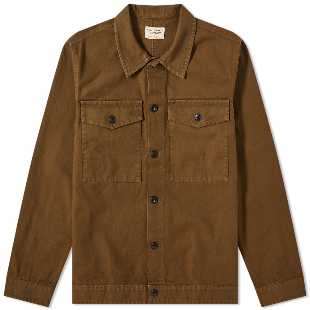 Nudie Colin Canvas Overshirt - 1