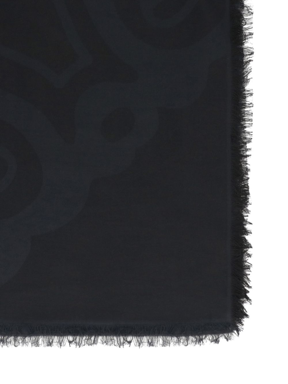 Eguale abstract-print fringed stole - 3