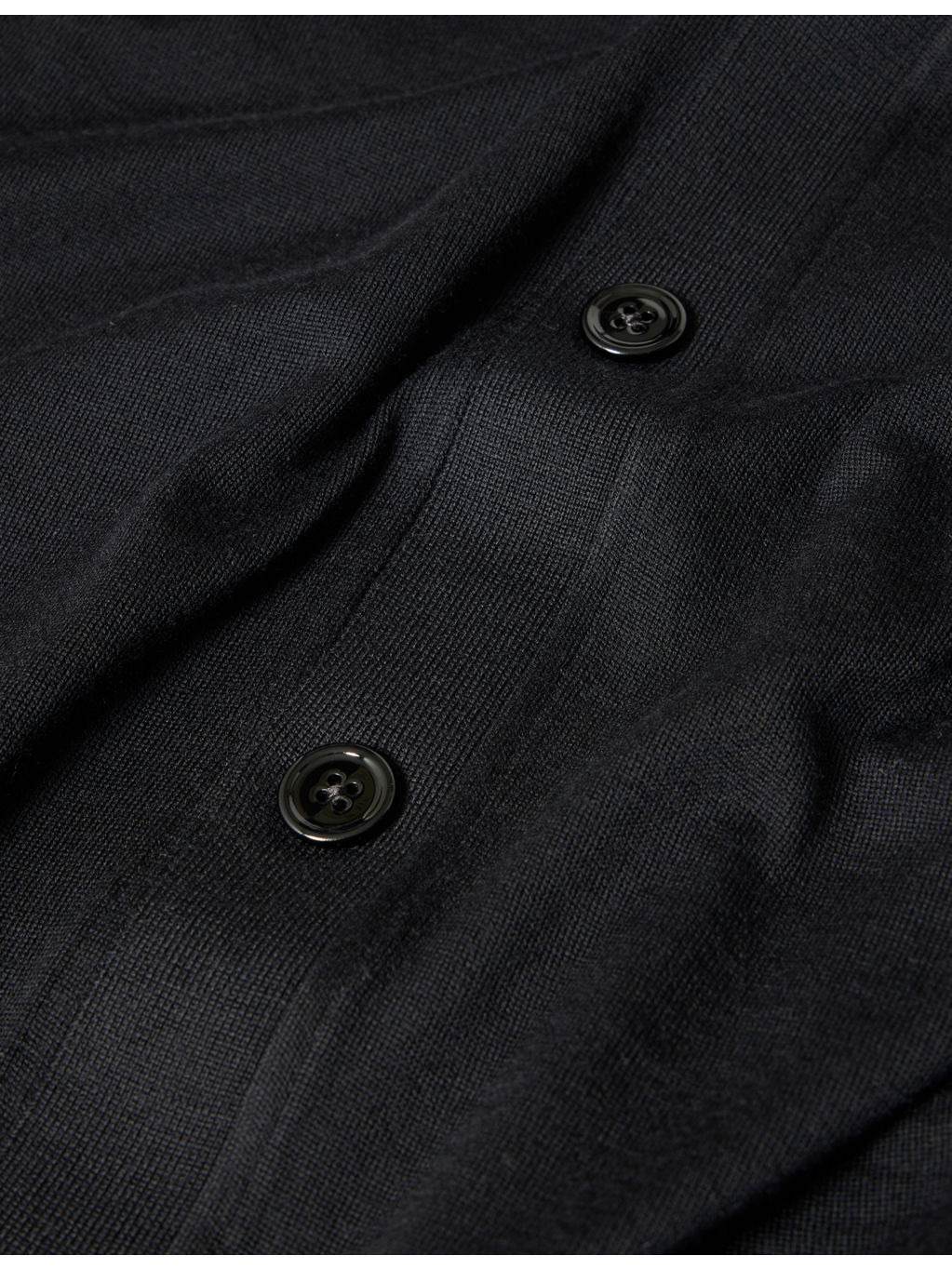 V-Neck Long-Sleeves Wool Cardigan - 6