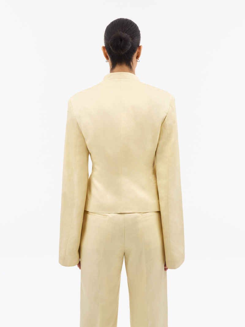 Audris Tuxedo Linen Jacket 3