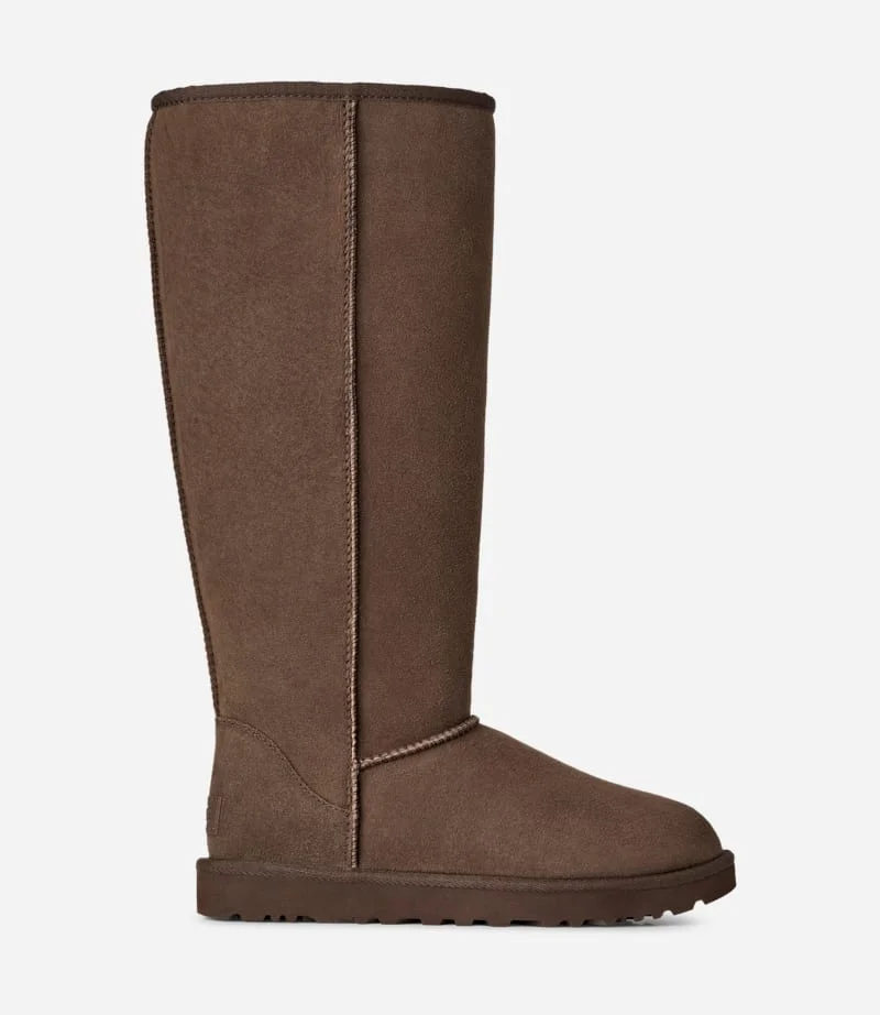 ® Women's Classic Ultra Tall Sheepskin in Dusted Cocoa - 1