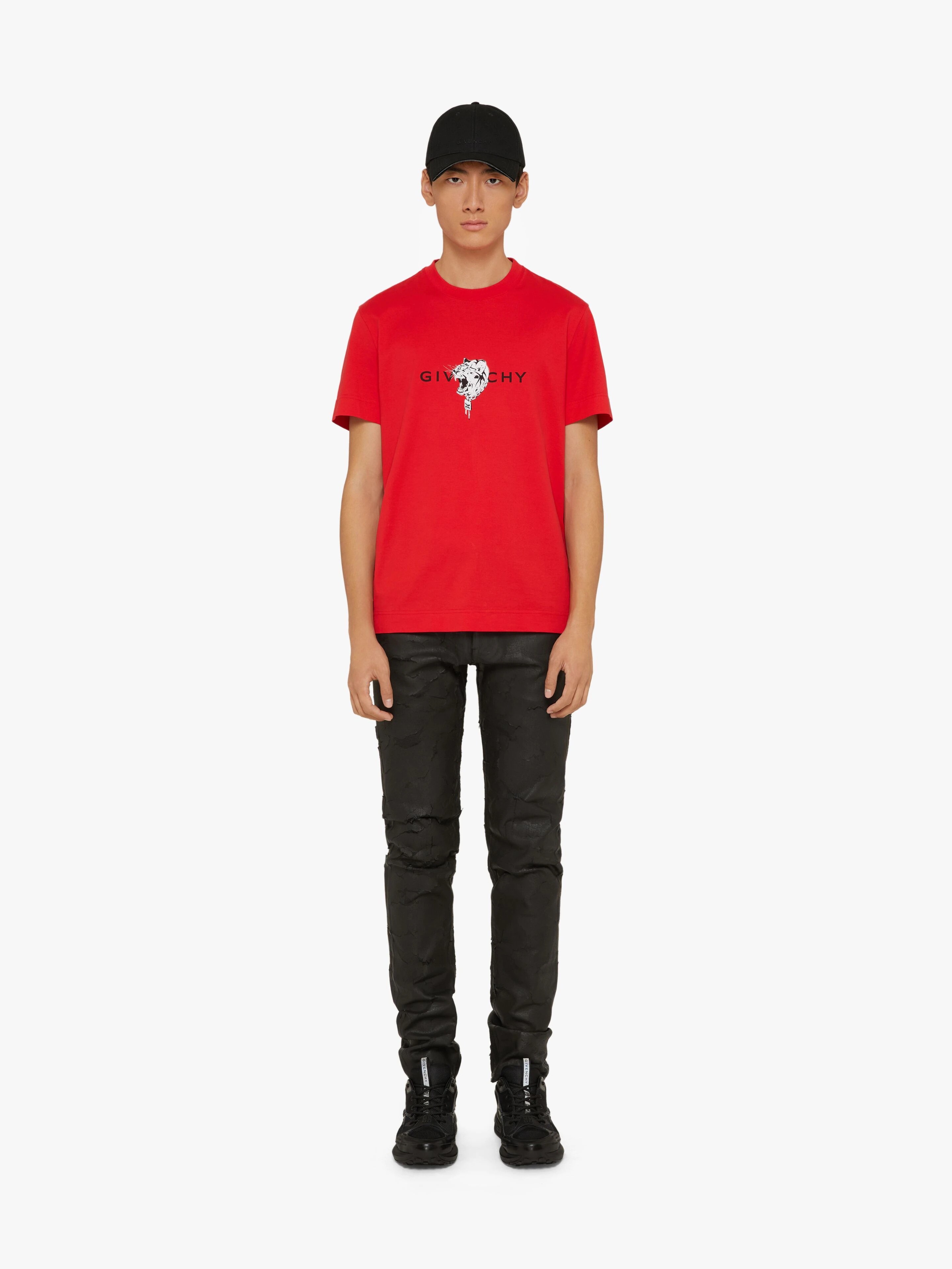 GIVENCHY TIGER SLIM FIT T-SHIRT - 2