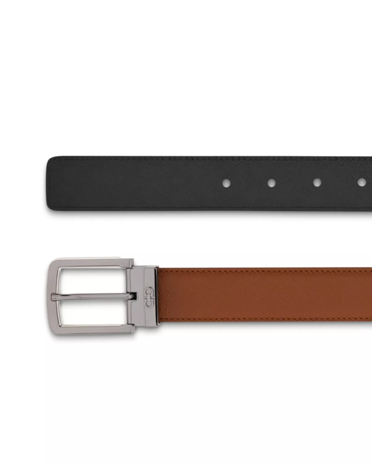 Double Sided Adjustable Leather Belt - 3