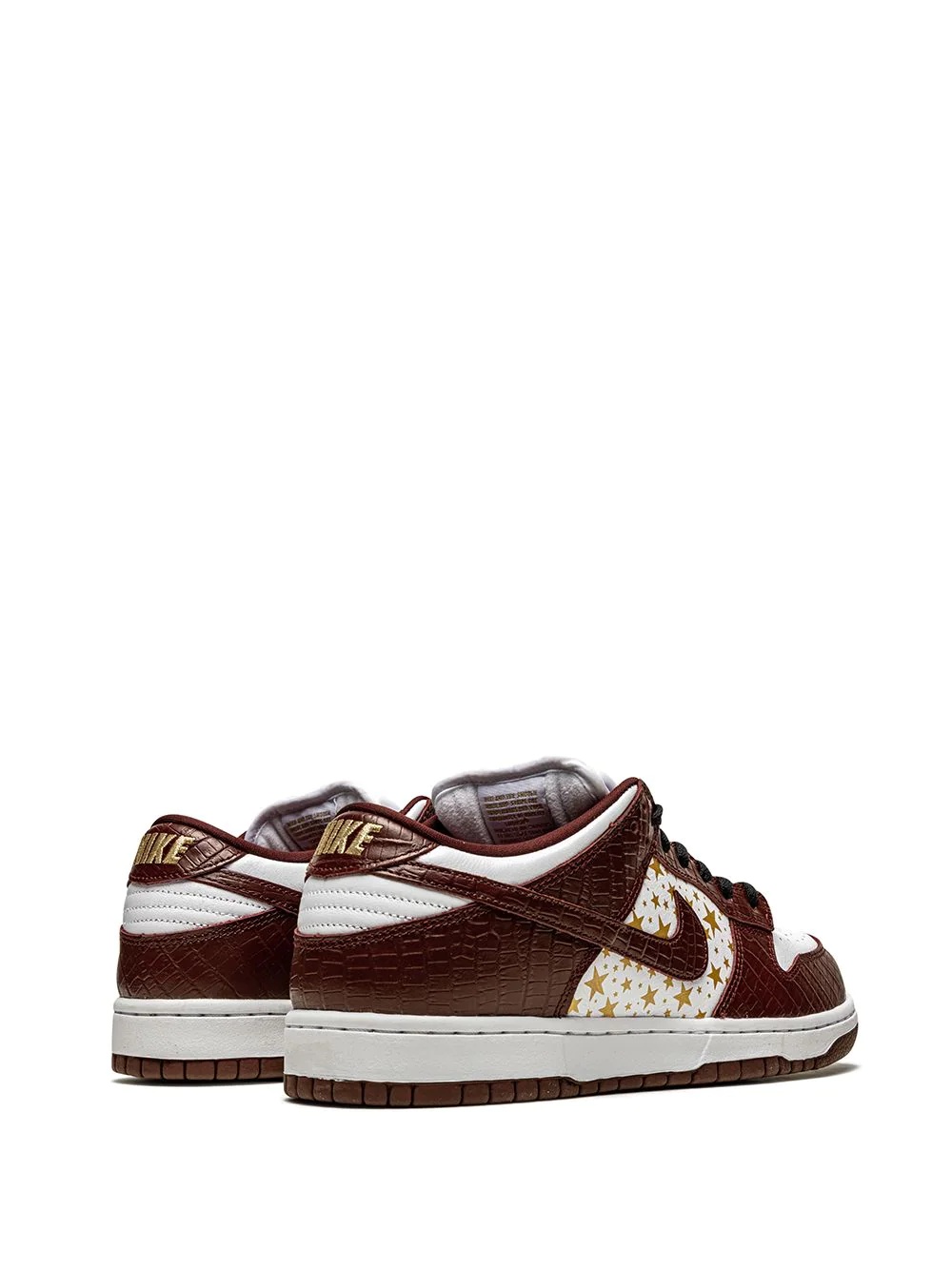 x Supreme SB Dunk Low "Stars - Barkroot Brown" sneakers - 3