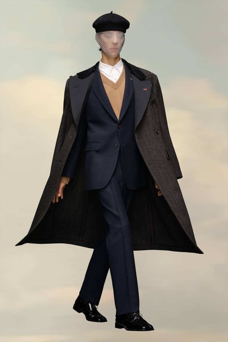 Maison Margiela Work-In-Progress Double-Breasted Coat outlook