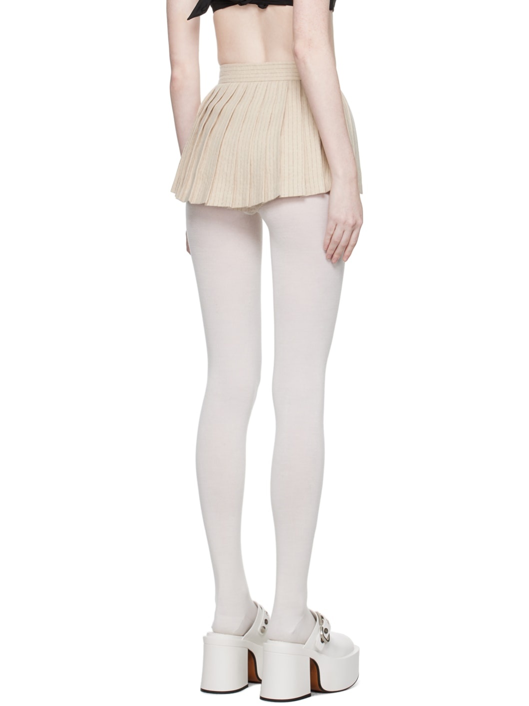 SSENSE Exclusive Beige Skort - 3