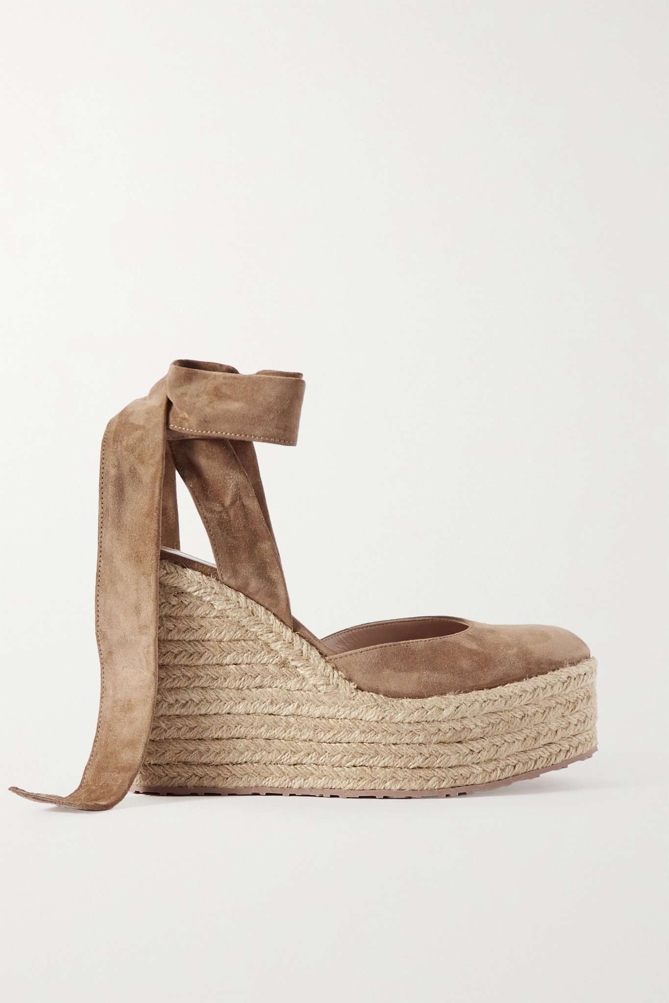 70 suede wedge espadrilles - 1