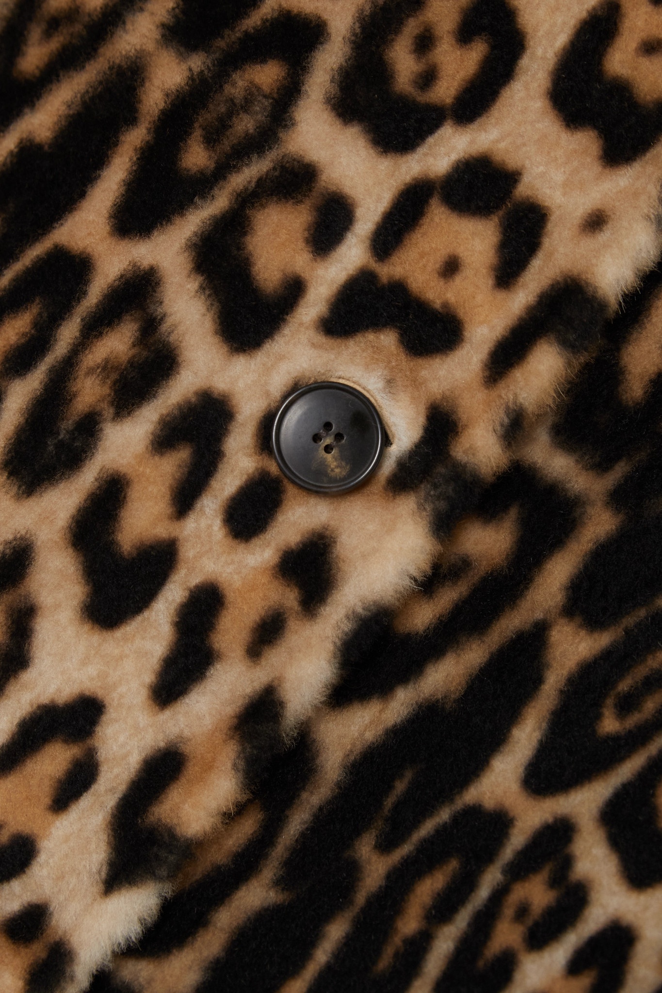 Reversible leopard-print shearling jacket - 5