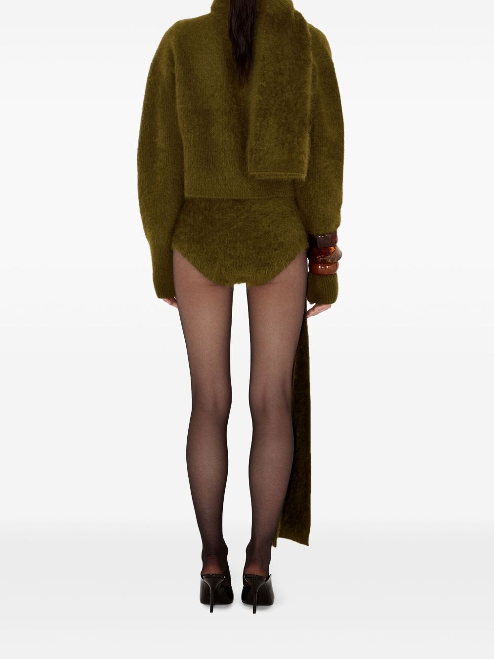 cropped cardigan - 4