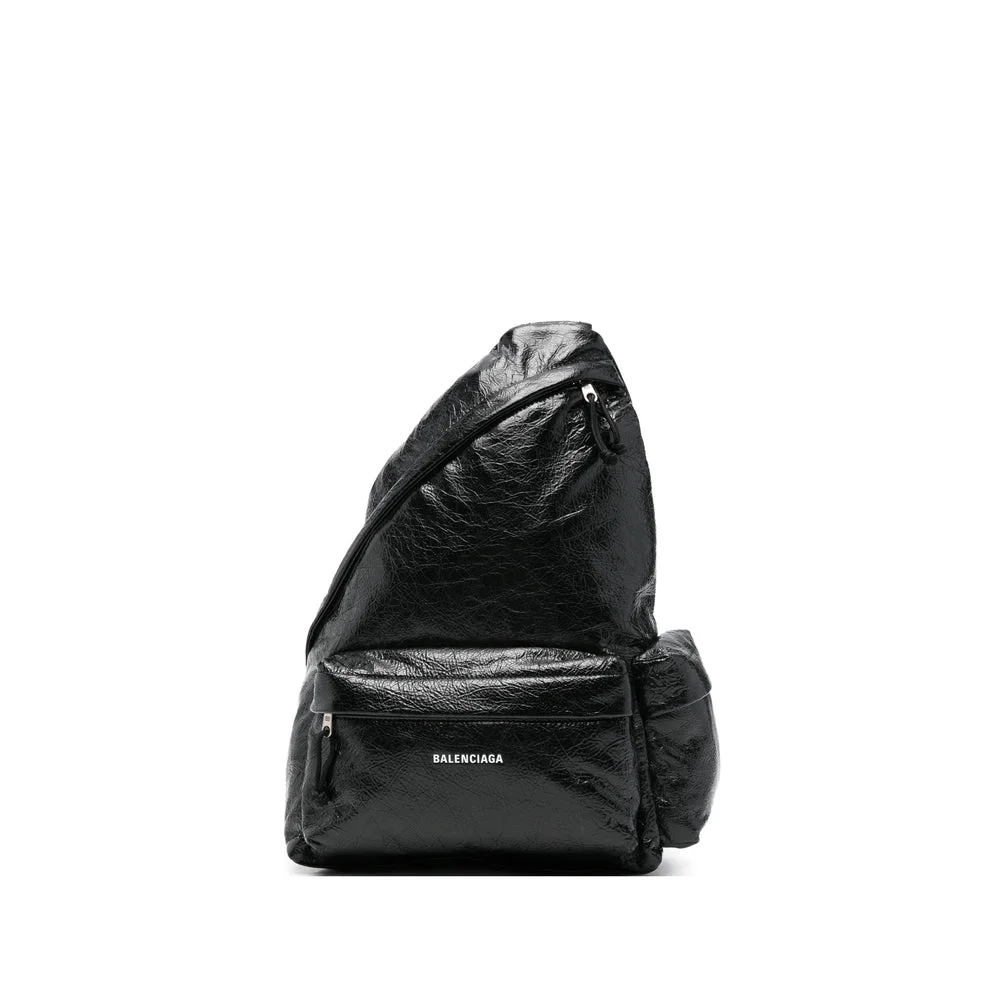 Balenciaga Black Backpacks Men - 1