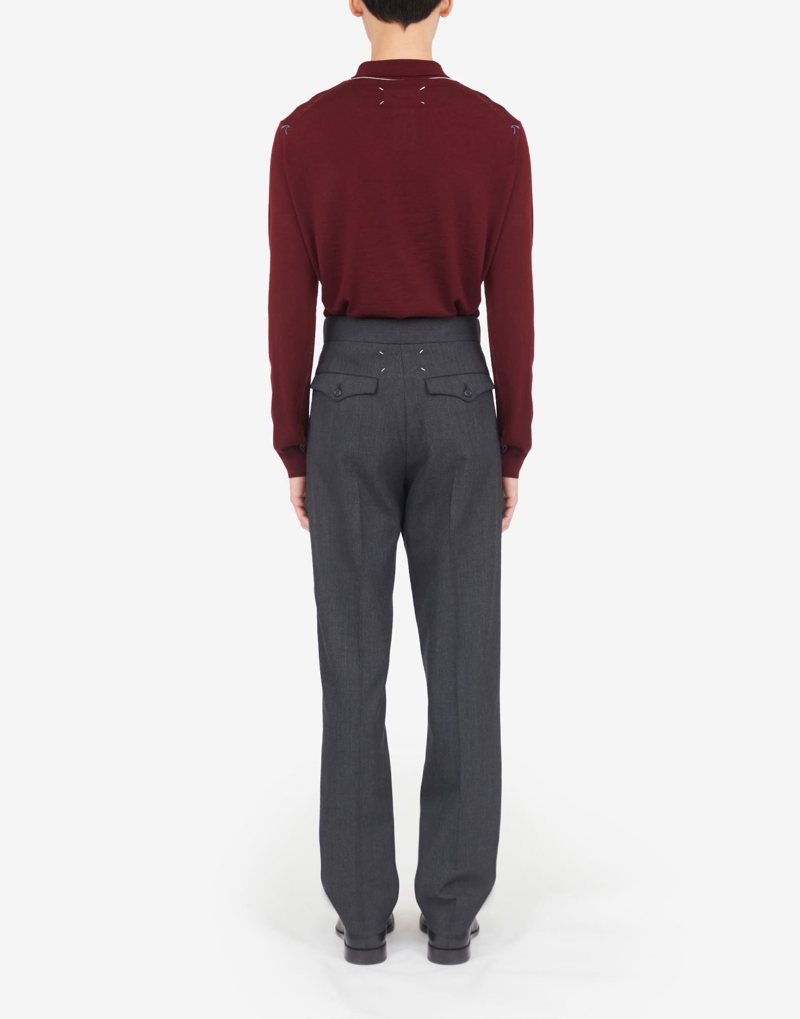 M button trousers - 4