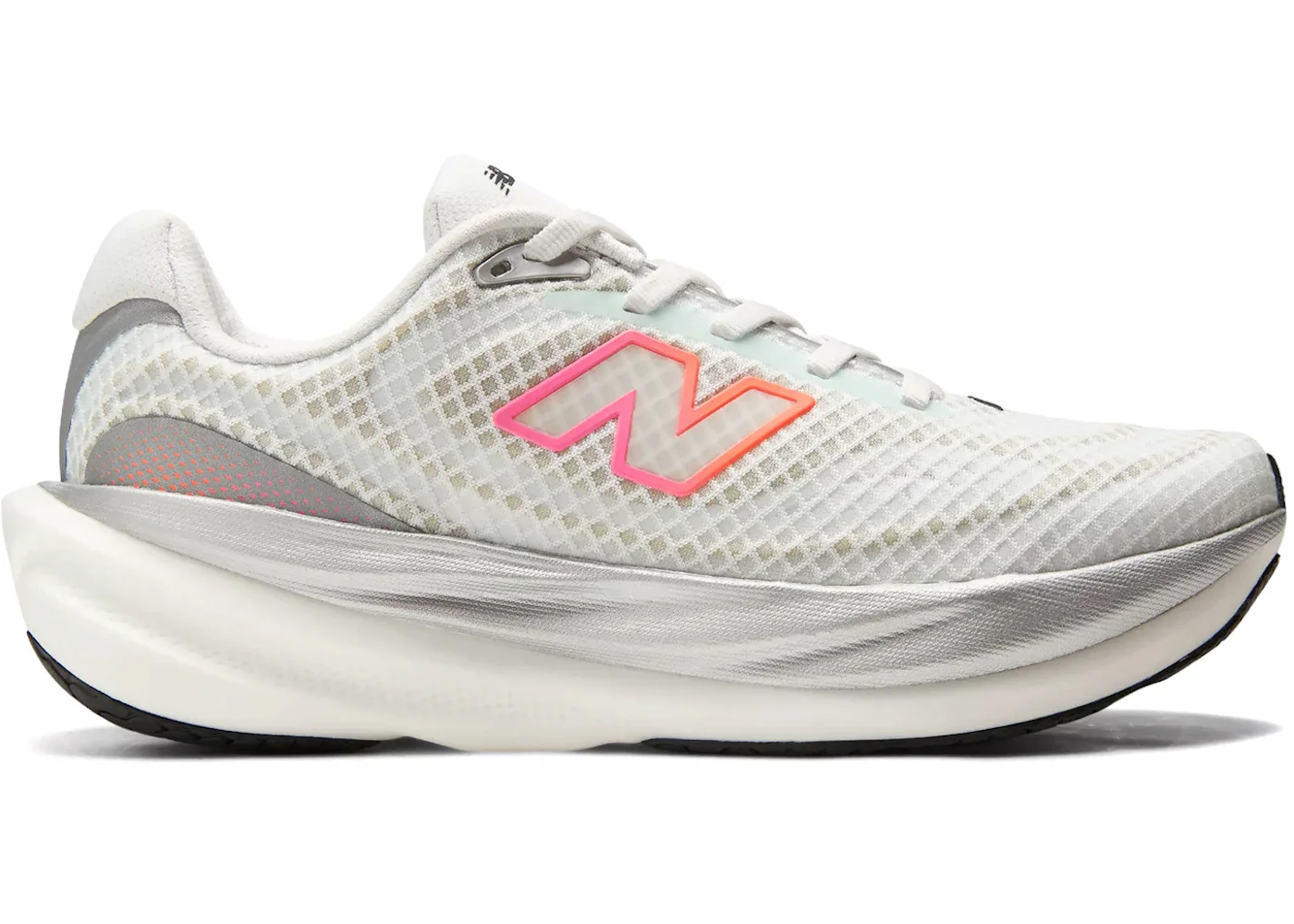 New Balance Infinion 1080v15 Breathe White Pink Heat Tangerine (Women's) - 1