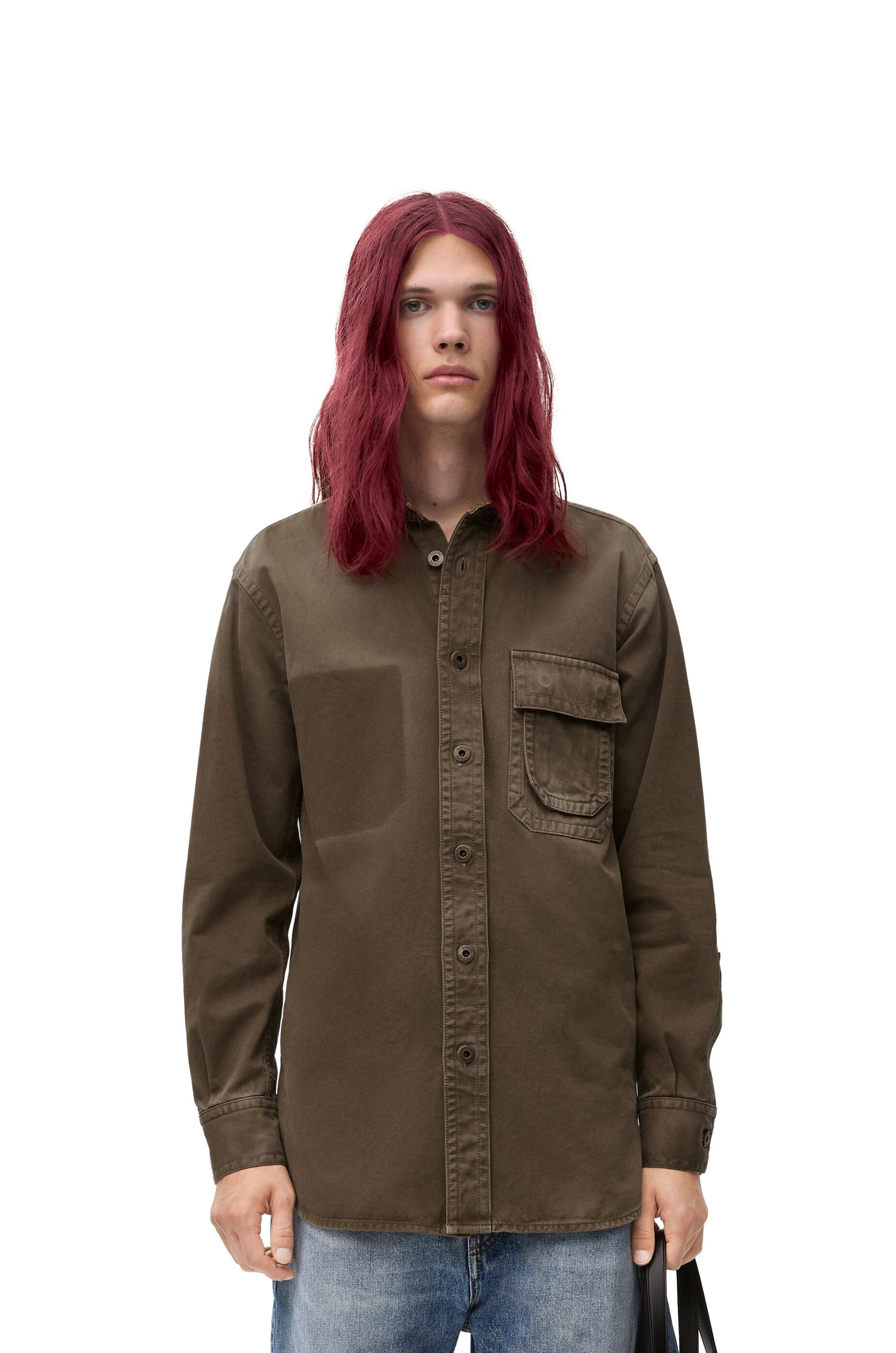Overshirt in cotton - 3