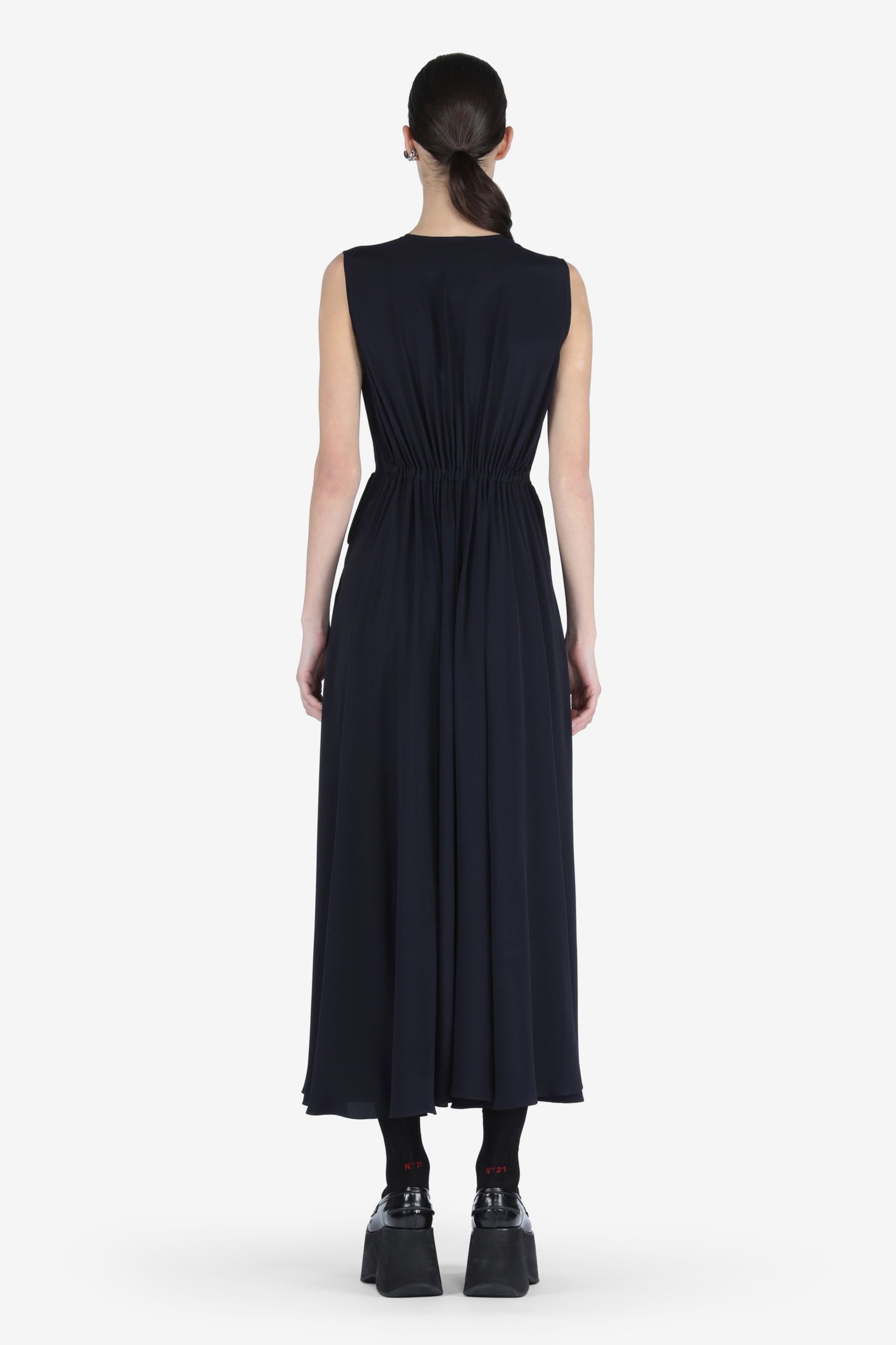 GATHERED MAXI DRESS - 2