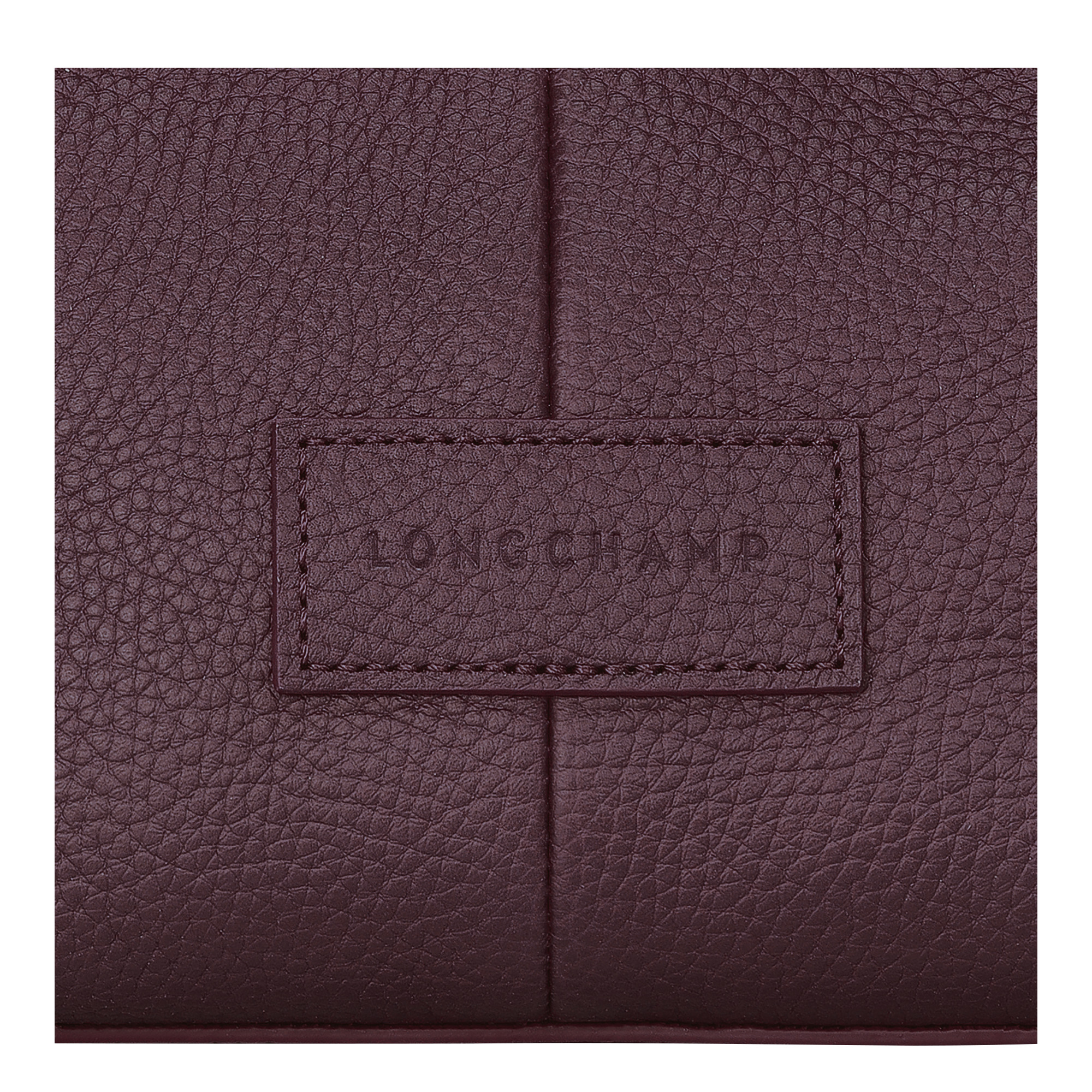Essential XS Handbag Eggplant - Leather - 3