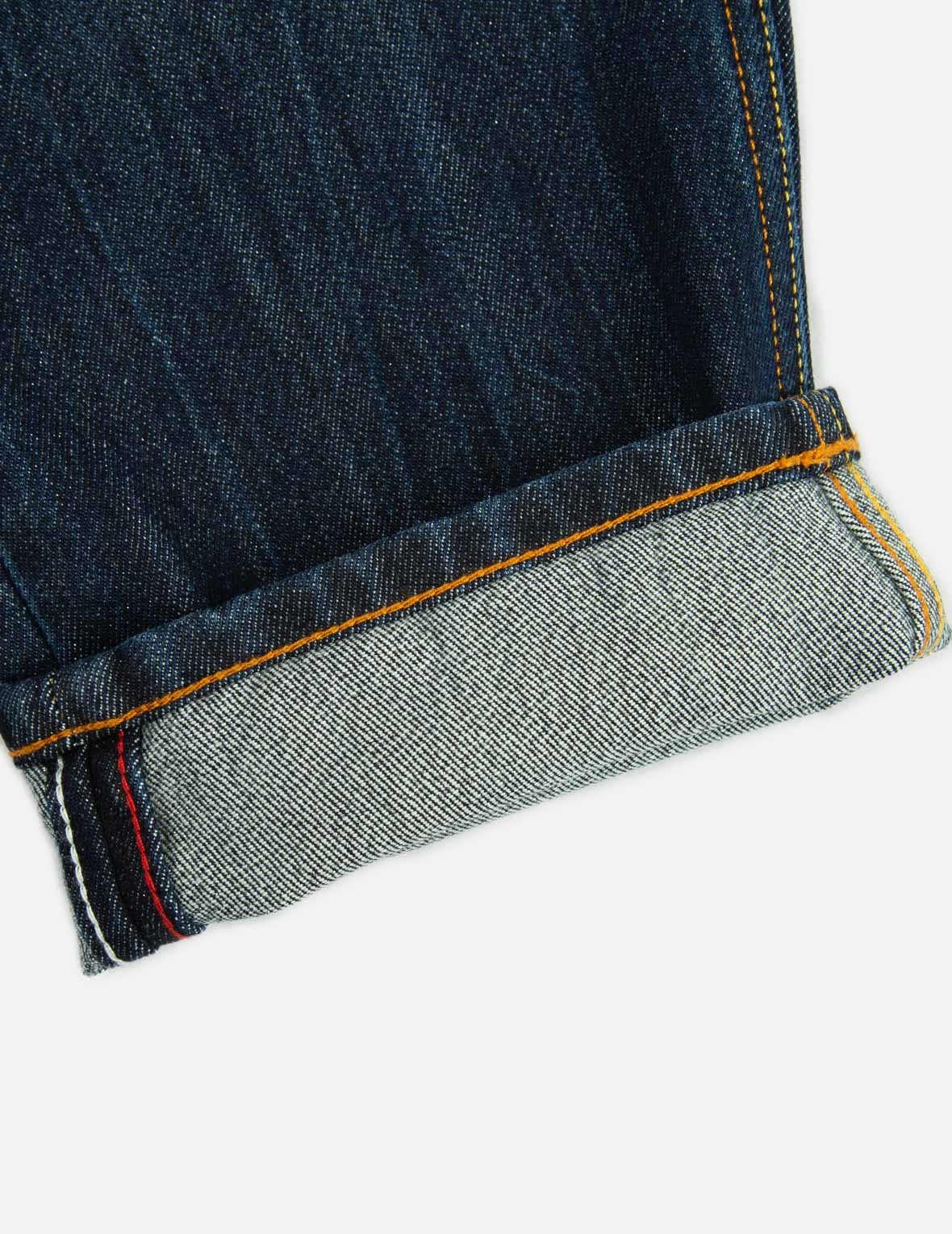 Seagull and Proverb Print Cropped Fit Jeans #2027 - 14