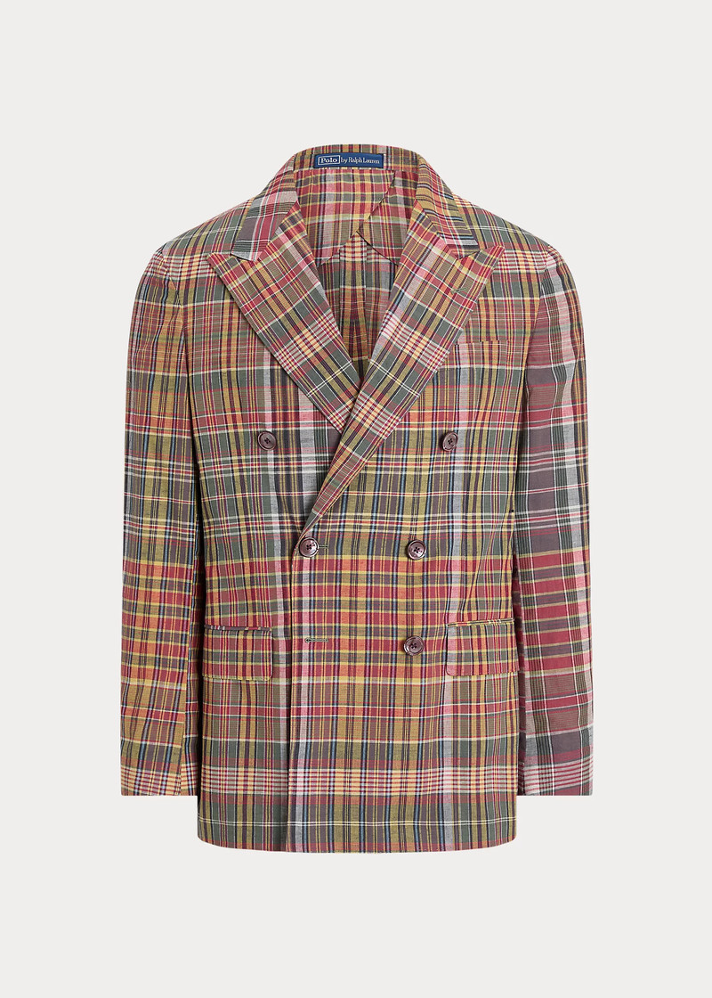 Polo Soft Tailored Fit Plaid Jacket 1