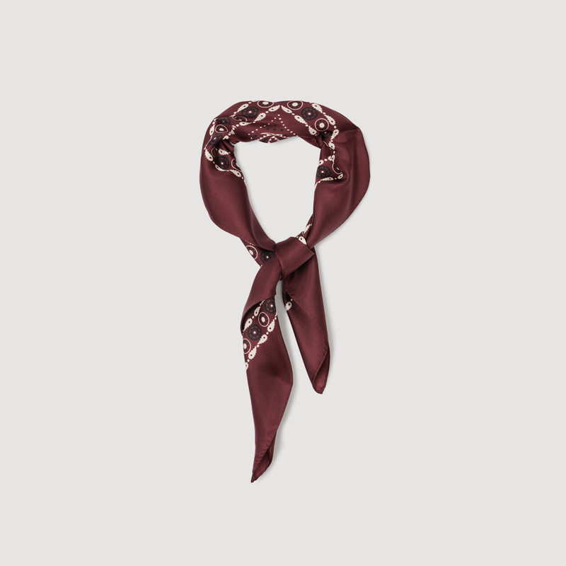 Sandro SILK BANDANA PRINT SCARF outlook