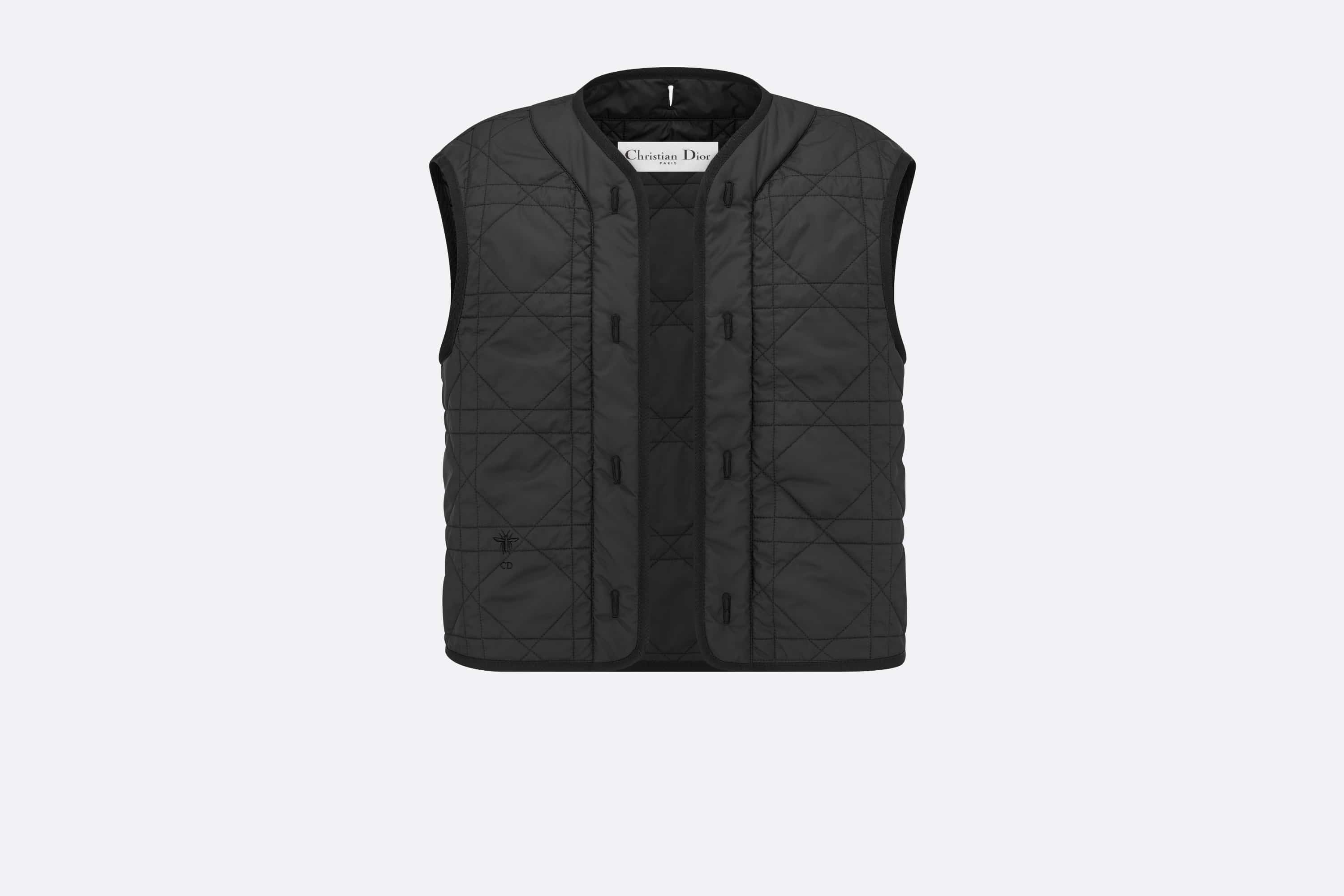 Bomber Jacket with Removable Macrocannage Vest - 4