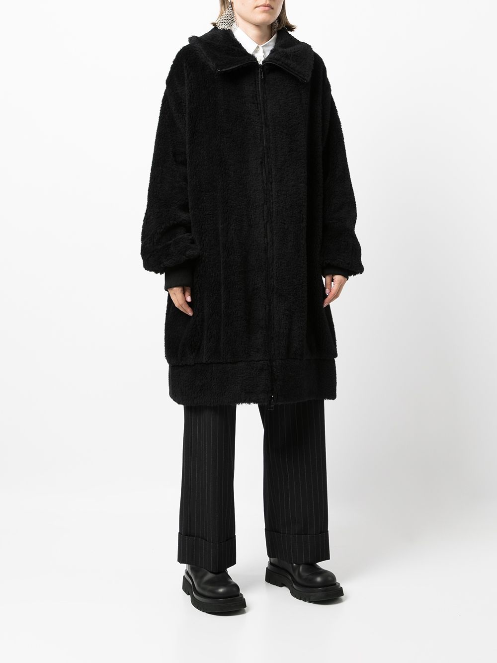 oversized wool coat - 3